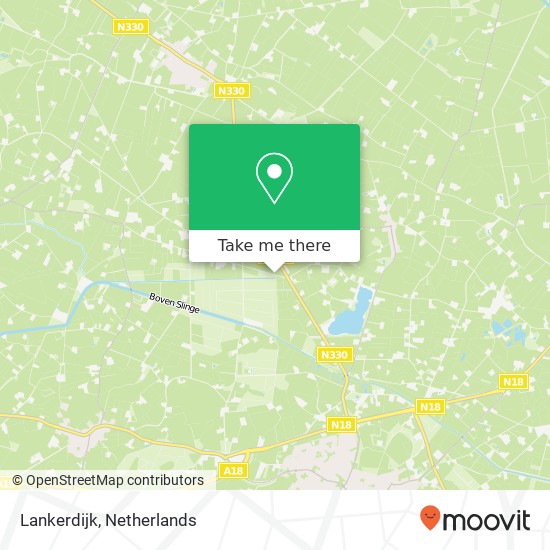 Lankerdijk map