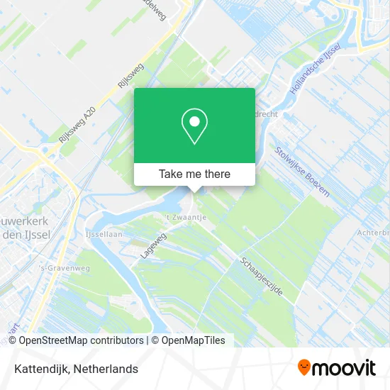 Kattendijk map