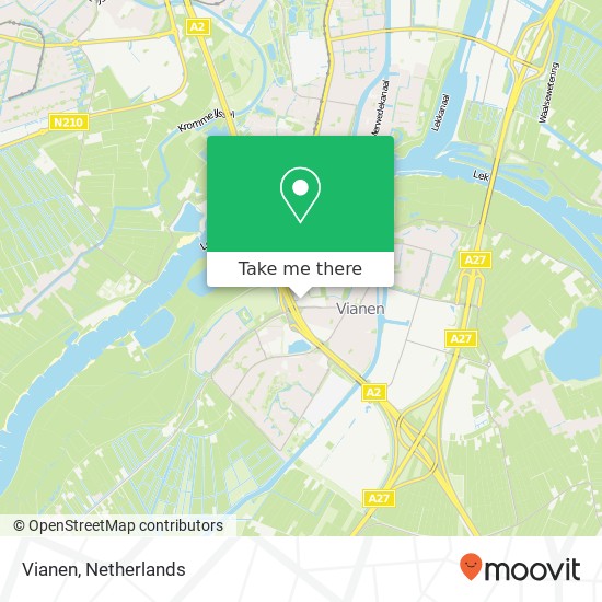 Vianen map