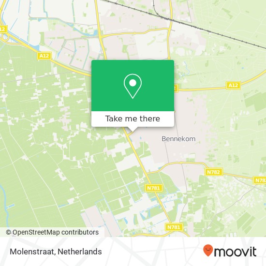 Molenstraat map