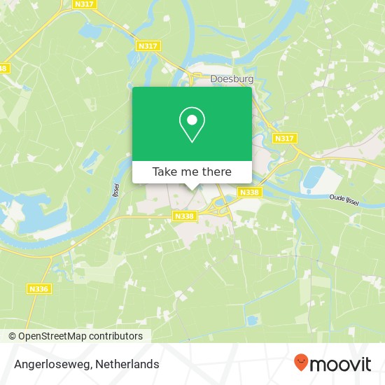 Angerloseweg map