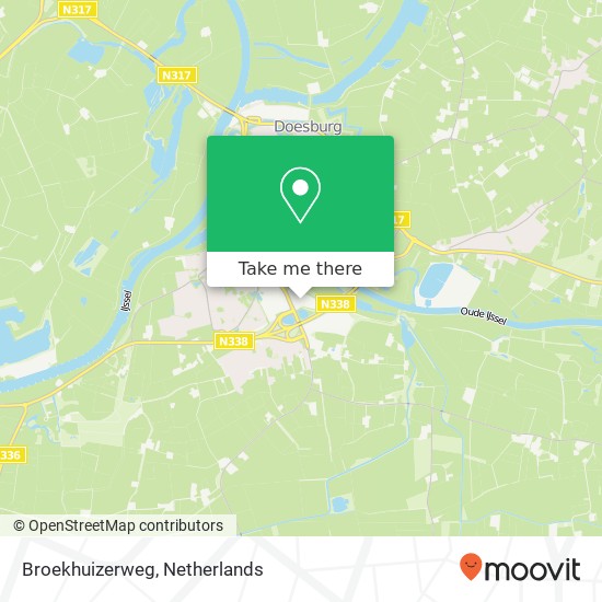 Broekhuizerweg Karte