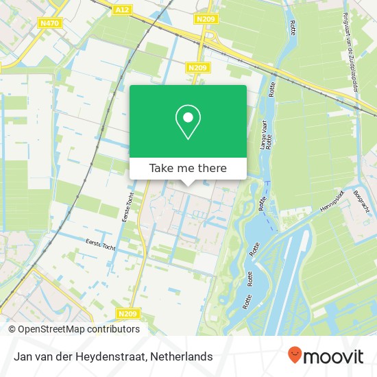 Jan van der Heydenstraat map