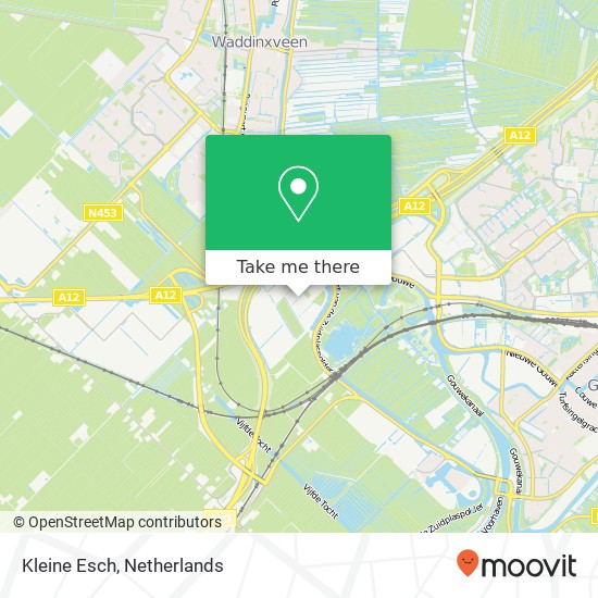 Kleine Esch map