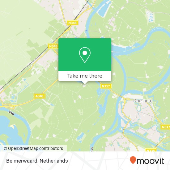 Beimerwaard map