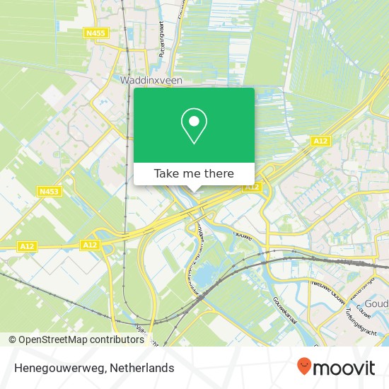Henegouwerweg map