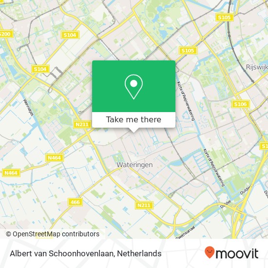 Albert van Schoonhovenlaan map