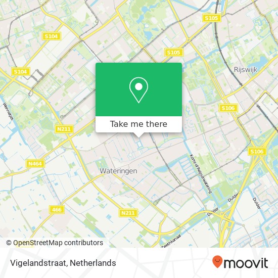 Vigelandstraat map