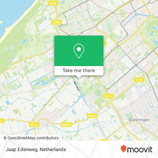 Jaap Edenweg map