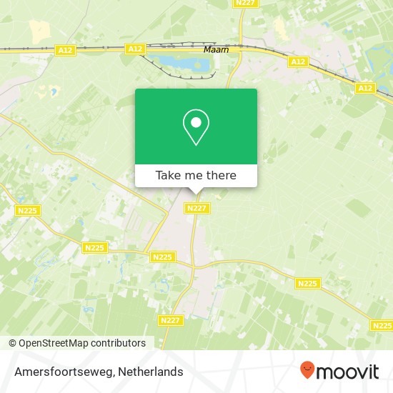 Amersfoortseweg map