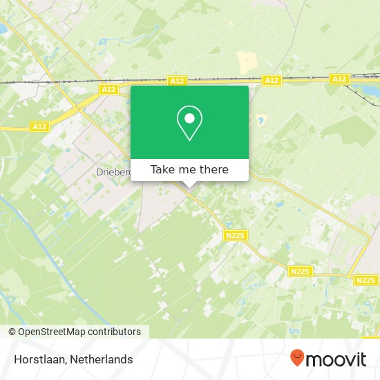 Horstlaan map