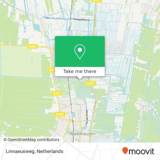 Linnaeusweg map