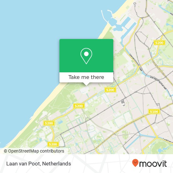 Laan van Poot map