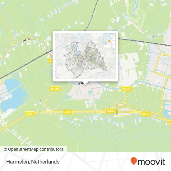 Harmelen map