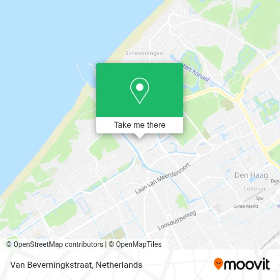 Van Beverningkstraat map