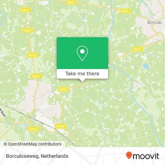 Borculoseweg map