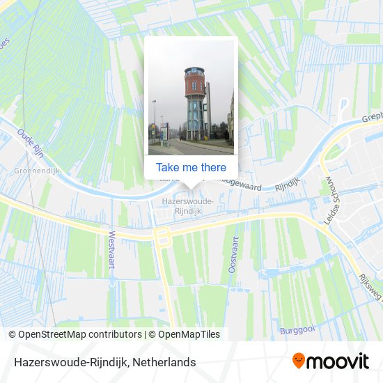 Hazerswoude-Rijndijk map