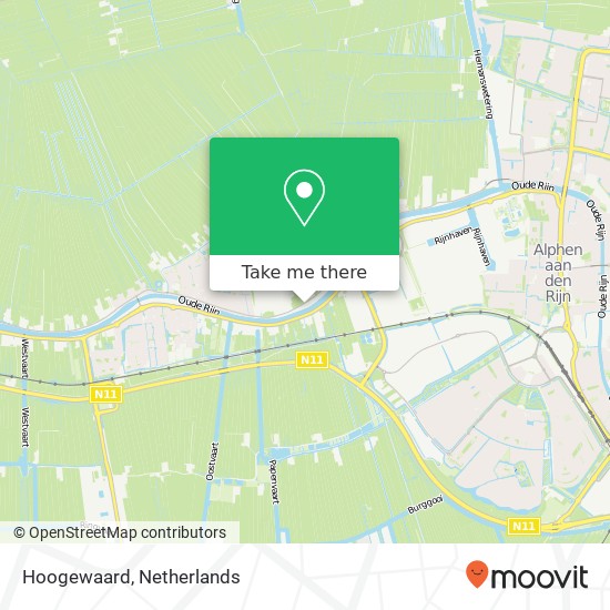 Hoogewaard map