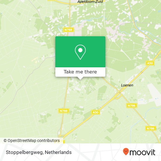 Stoppelbergweg map