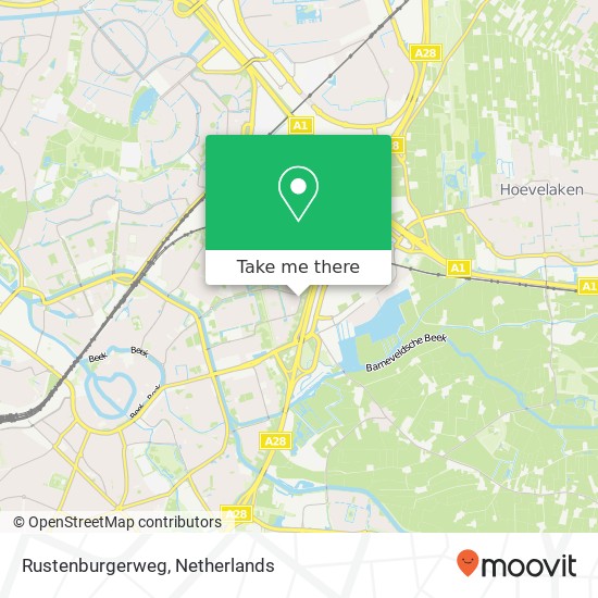 Rustenburgerweg map