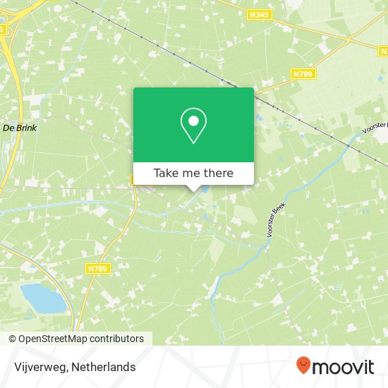 Vijverweg map