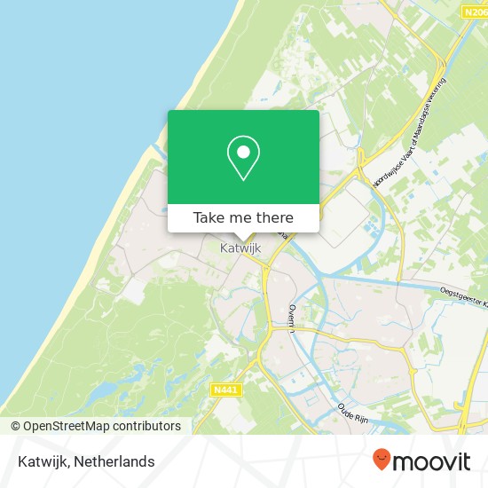 Katwijk map