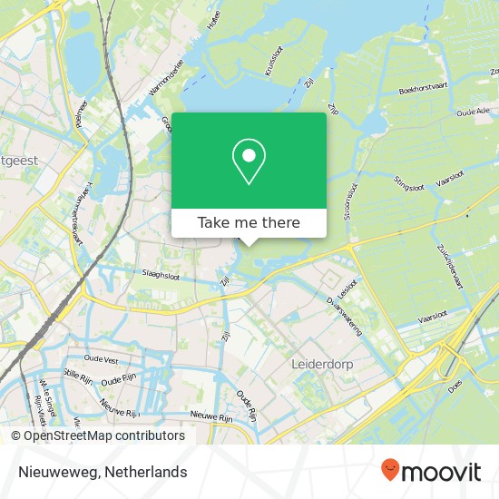 Nieuweweg map