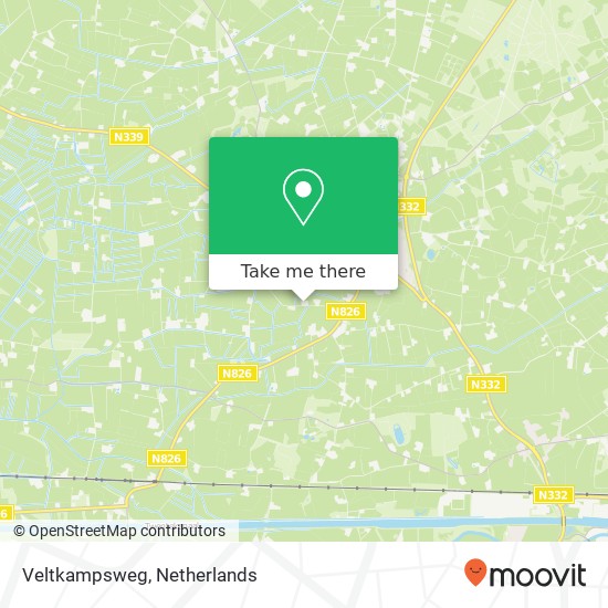 Veltkampsweg map