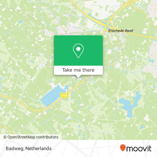 Badweg map