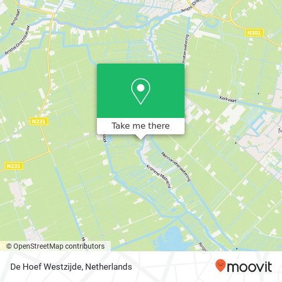 De Hoef Westzijde map