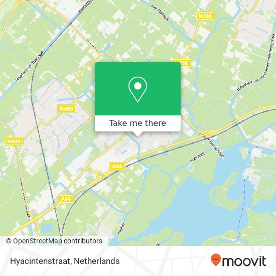 Hyacintenstraat map