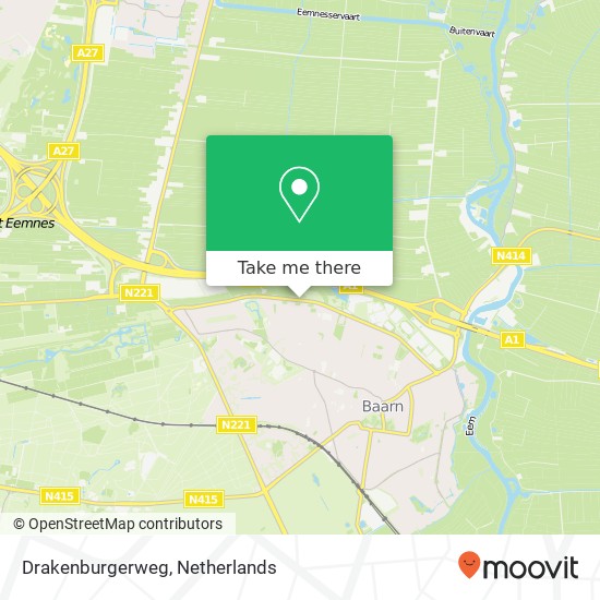 Drakenburgerweg Karte