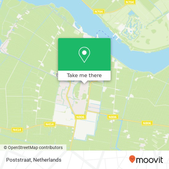 Poststraat map