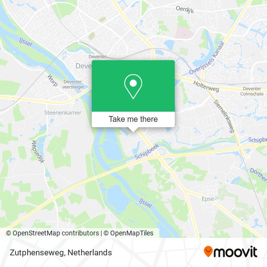 Zutphenseweg map