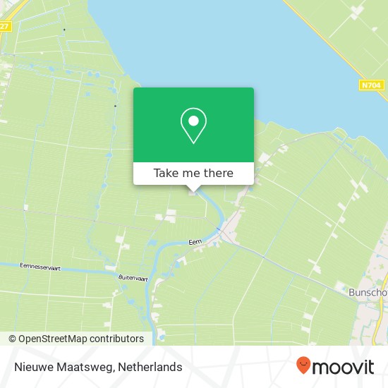 Nieuwe Maatsweg map