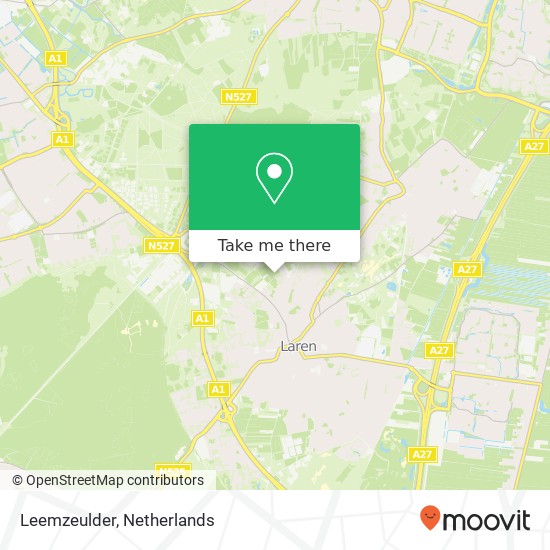 Leemzeulder map