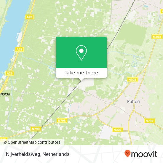 Nijverheidsweg map