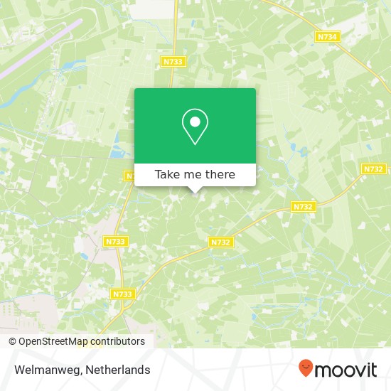 Welmanweg Karte