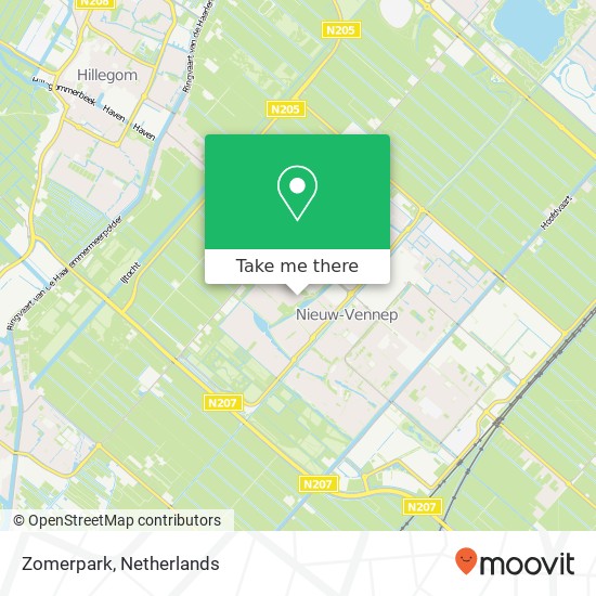 Zomerpark map