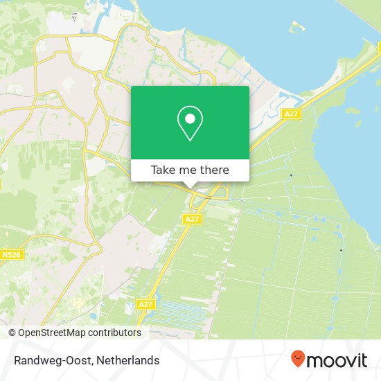 Randweg-Oost map