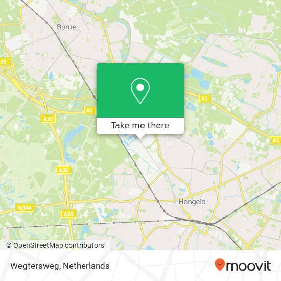 Wegtersweg map