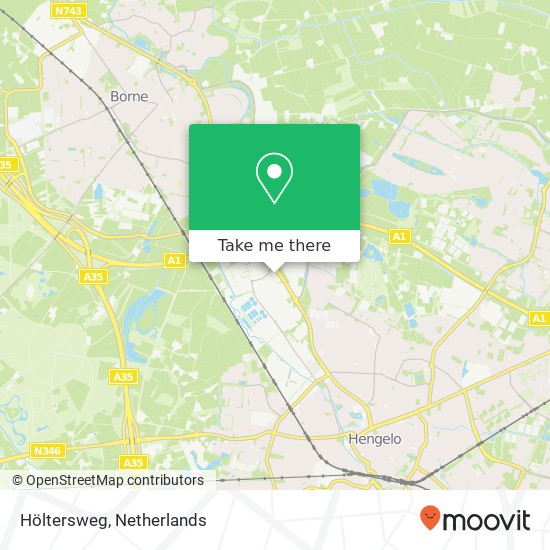 Höltersweg map