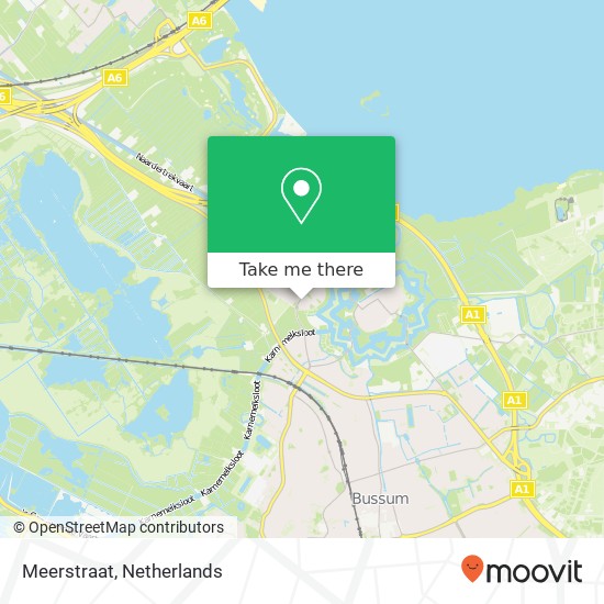 Meerstraat map