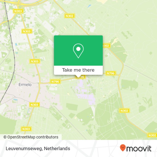 Leuvenumseweg map