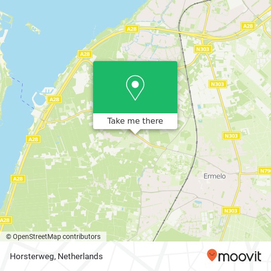 Horsterweg map