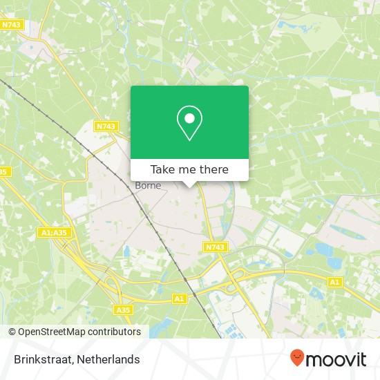 Brinkstraat map