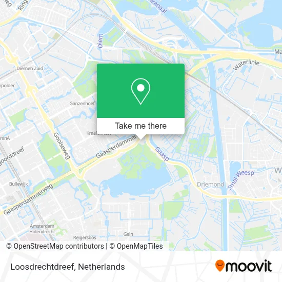 Loosdrechtdreef map