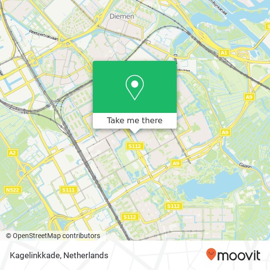 Kagelinkkade map