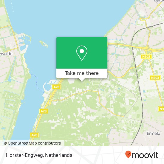 Horster-Engweg Karte