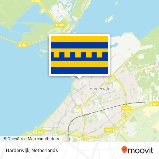 Harderwijk map